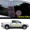 Car TPU/Glossy Mirror Pillar Post Cover Door Trim Window Molding Sticker For Nissan Titan 2004 2005 2006 2007 2008-2015