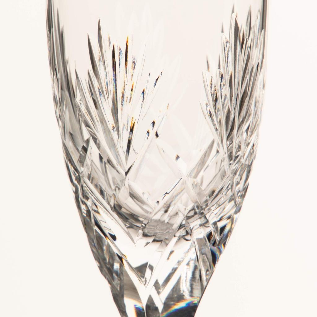 Kagami Crystal Pair Champagne Glass Bonnard Clear 180cc KWP250-2532