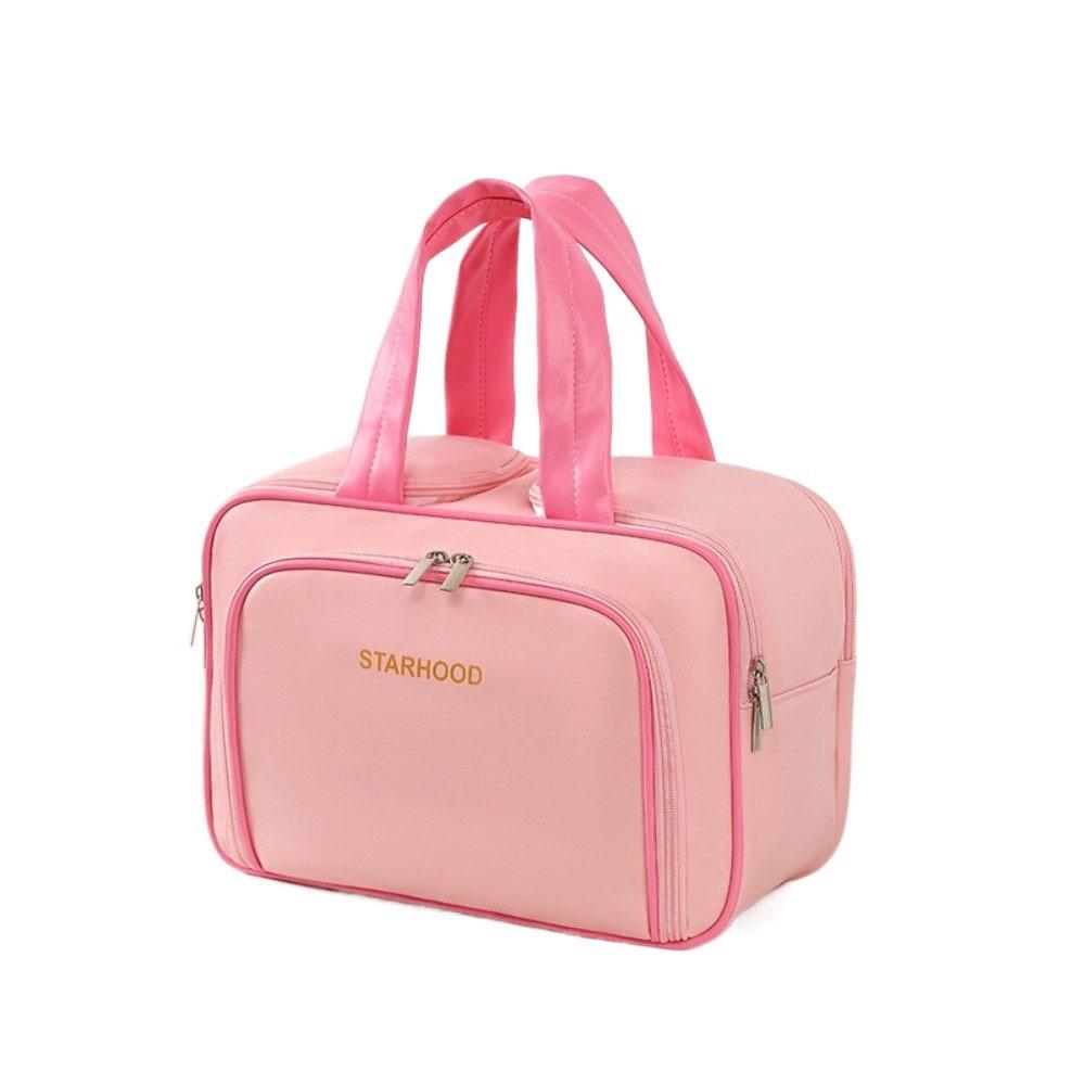 Lightweight Makeup Organizer Large Capacity Cosmetic Container Travel Toiletry Bag Business Trips