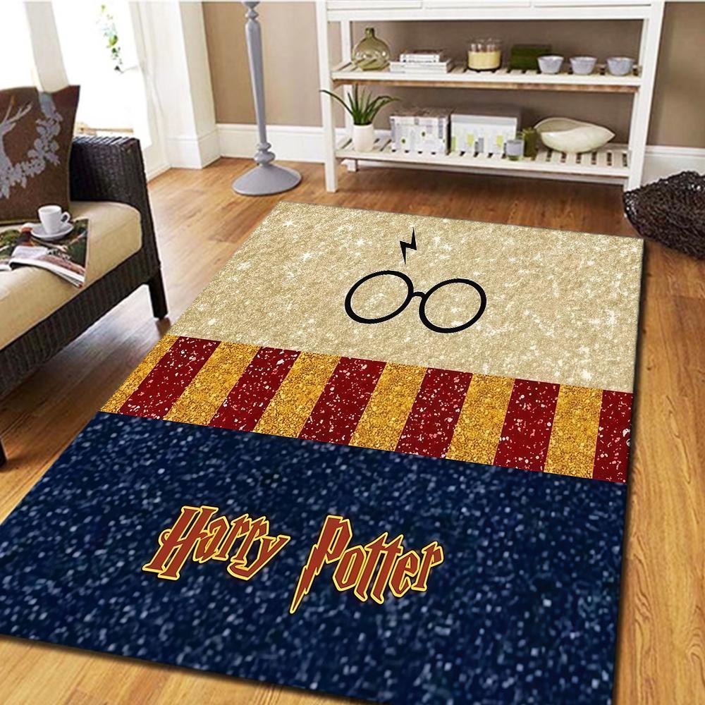 Harry Potter's Owl Floor Carpet, Cool Movie Themed Mat, Digital Printed Rug for Bedroom Decor -HYQ28