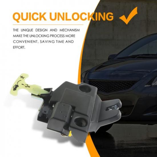 Trunk Lid Latch Lock Assembly for 2007 2008 2009 2010 2011 2012 Toyota Yaris