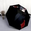 Itachi Uchiha Pattern, Automatic Folding Umbrella, Portable and Foldable Design, 8 Ribs, a Christmas or Birthday Gift.