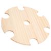 Wooden Wine Glass Drying Rack and Bottle Holder Wine Storage for 6 Glass And 1 Wine Bottle