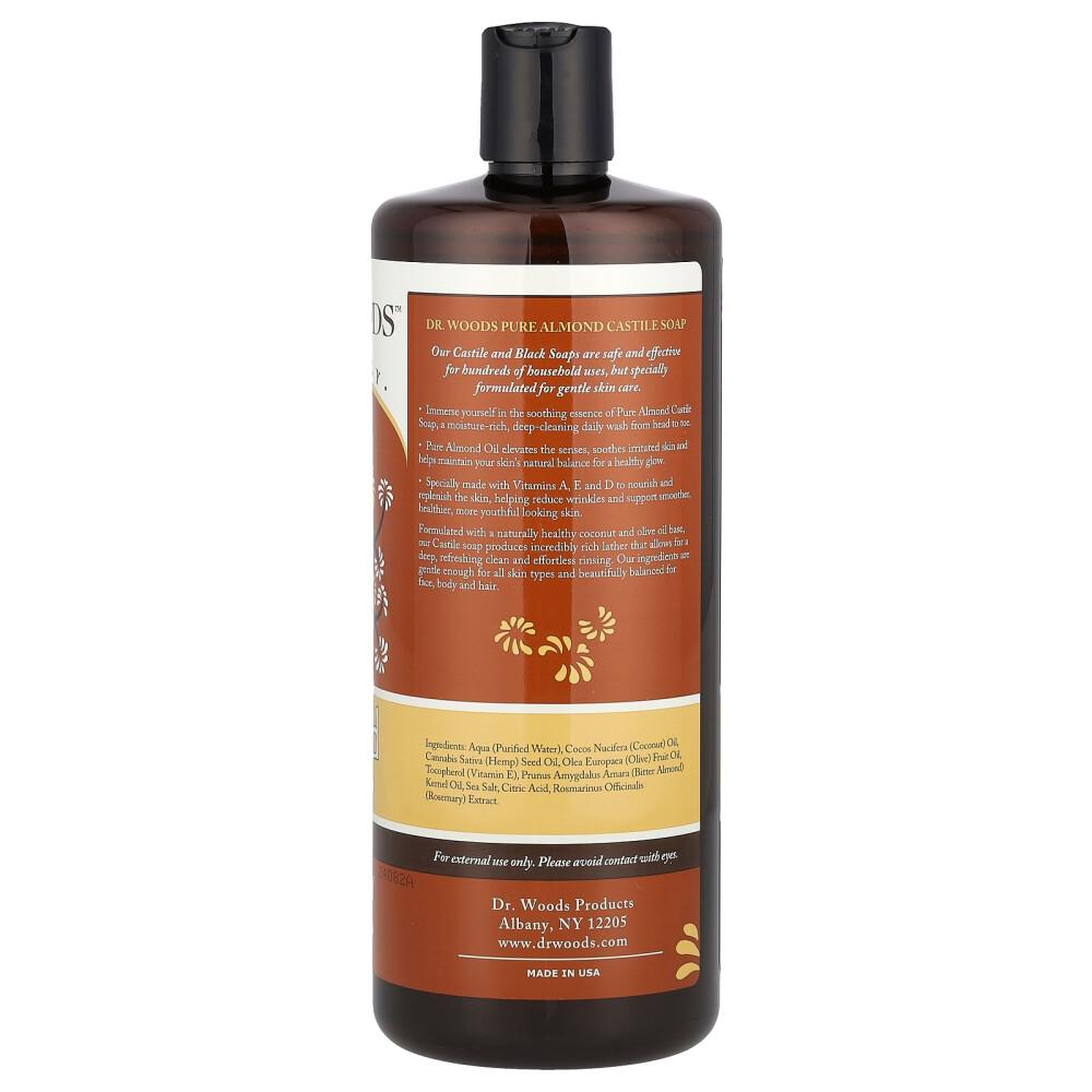 Dr. Woods Almond Castile Soap 32 fl oz (946ml)