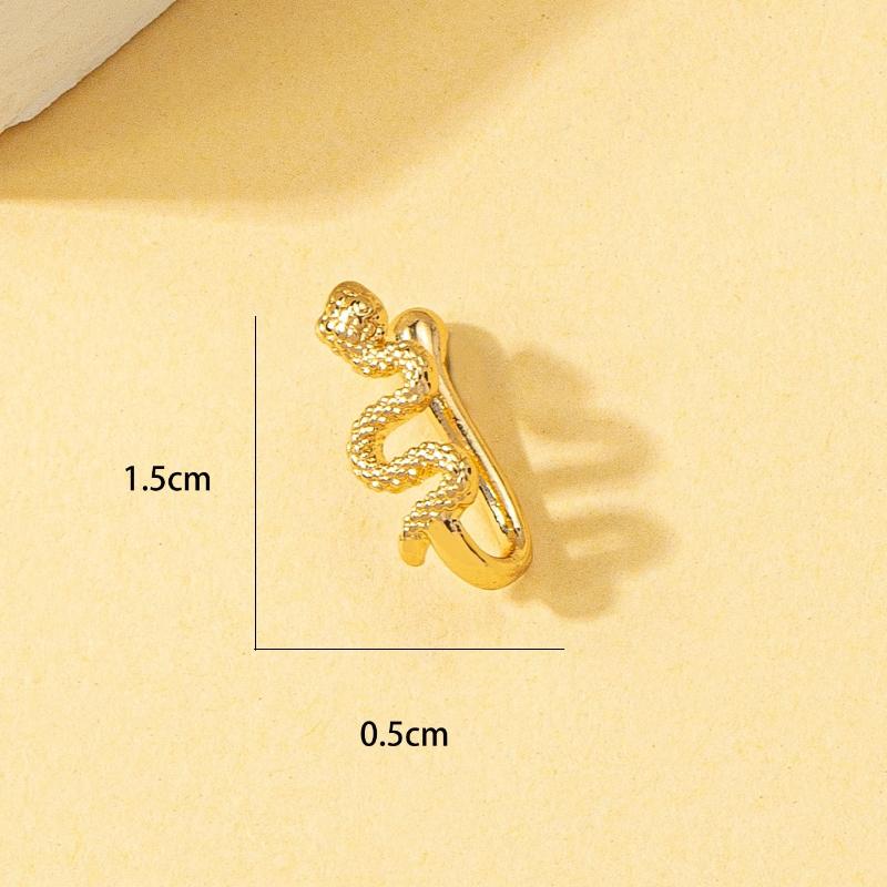 Snake Decor Nose Cuff For Women And Men, Punk Non Piercing, A Fashionable Body Jewelry Gift For Any Occasion