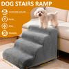 Corduroy Dog Stair Ramp Non Slip Pet Ramp Stairs Stable Support Pet Stair Low Angle Ramp Step Wear Resistant Pet Supplies