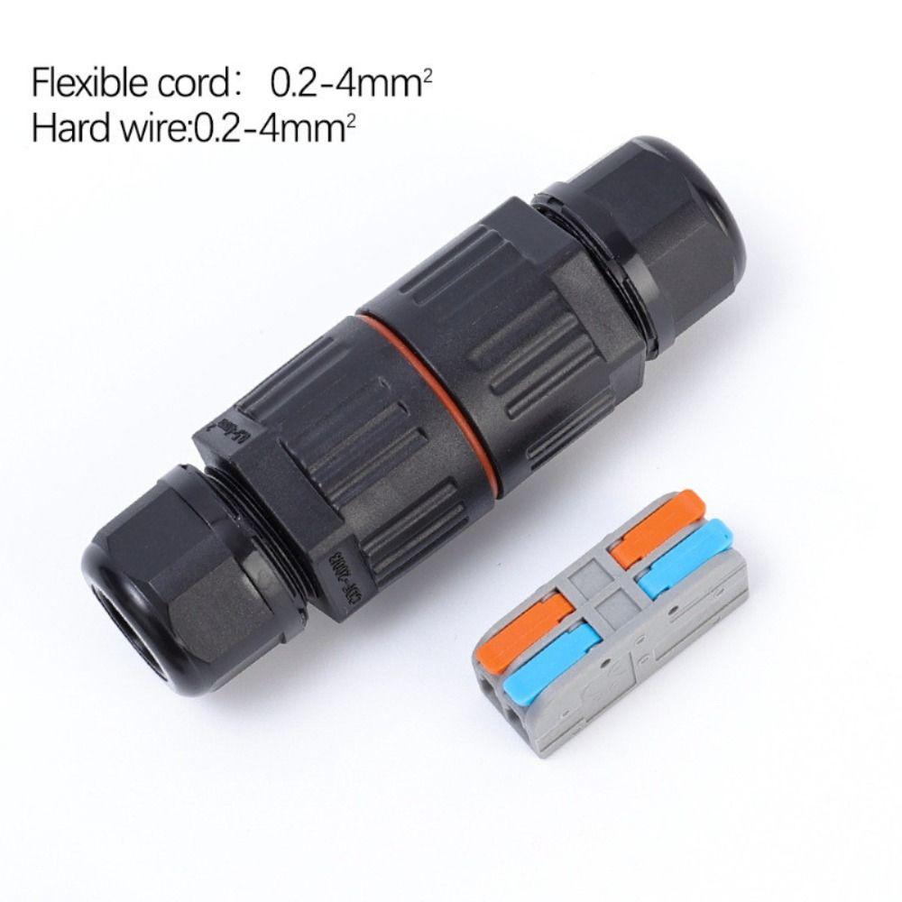 Terminal Block Waterproof Cable Connector 2/3 Pin Junction Adapter Wire Cable Extender  Cable