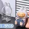 Transparent Protective Cover for V1 V2 Labubu Protector Case Sitting Party Clear Protective Shell Dust Cover Doll Cover