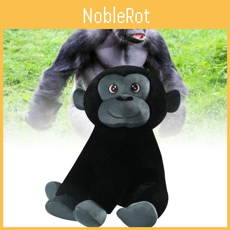 Entzückendes Plüschgorilla-Spielzeug aus weichem Kurzsamt, perfekt als Geburtstagsgeschenk für Kinder