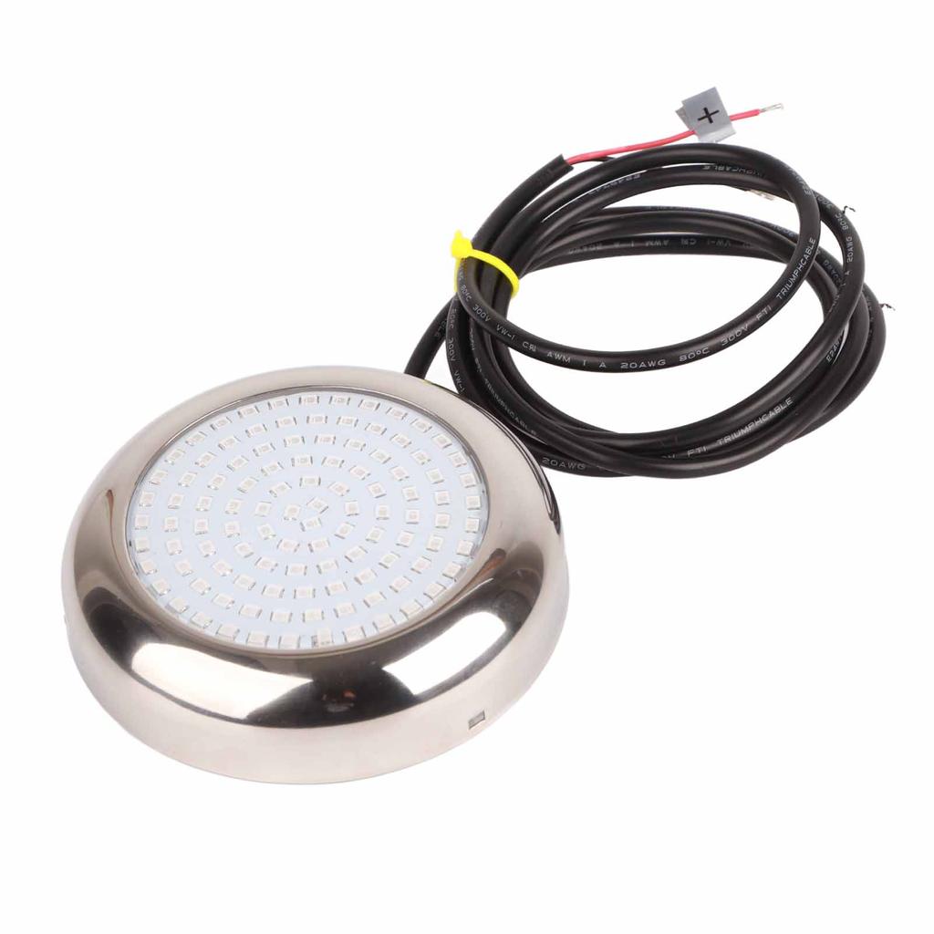 4in 108LED Unterwasser Licht 12V IP68 Wasserdicht 135 grad Leucht Winkel Unterwasser Boot Lampe für Marine