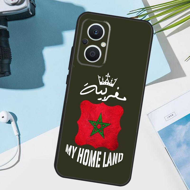 Morocco Flag Moroccan Cover For OPPO Reno 14 F 12 11 10 13 Pro 11F 12F 13F 7 8 Lite OPPO Find X8 X6 X5 X9 Pro Case