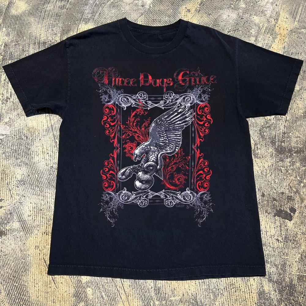 New Three Days Grace Band Gift For Fan Collection Unisex S to 5XL T shir Unisex T-Shirt
