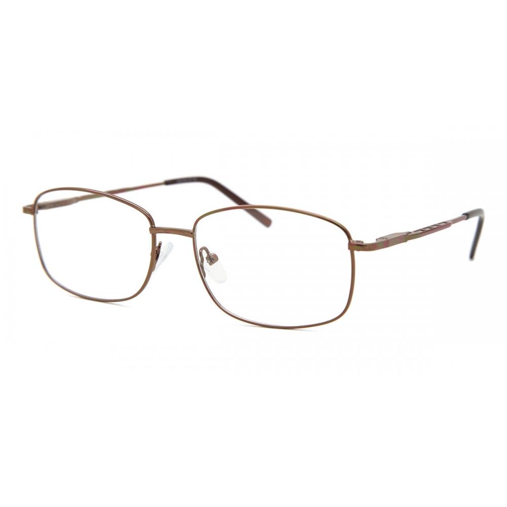 Full Rim Square Brown Smartbuy Collection Erica Asian Fit 638c Fashion Unisex Eyeglasses