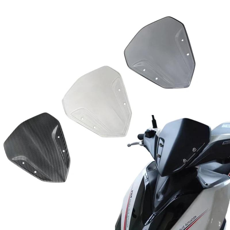 1Pcs Motorcycle Accessories Windshield Visor Carbon Fiber/Plastic Windshield For Aerox 155 V1 V2 V3 /Visor Nvx 155