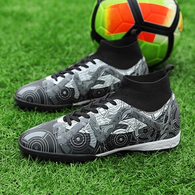 Nailed Football Shoes Shoes Training Men'S Football Shoes Long Nails High Top