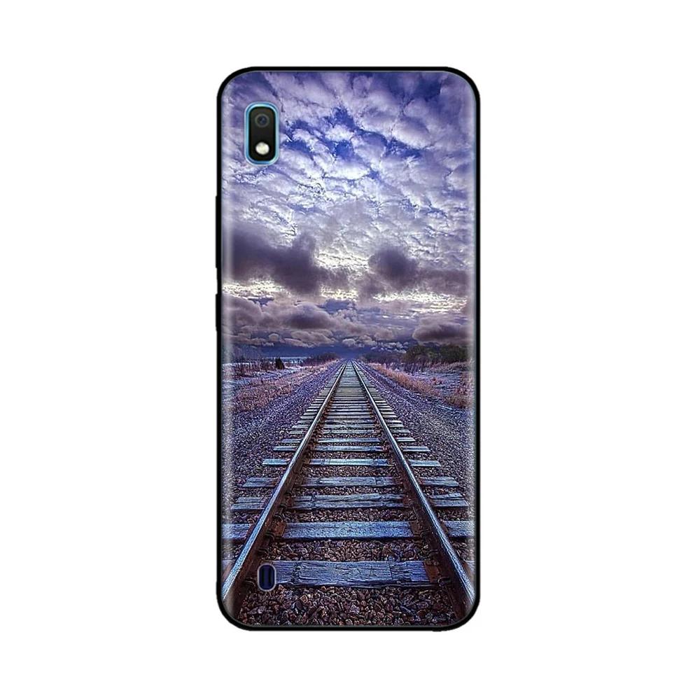 Für Samsung Galaxy A10 Hülle Niedlich Weich Glatt Flüssigsilikon Vollschutz Handyhüllen Für Samsung A10 Hülle A 10 SM-A105F