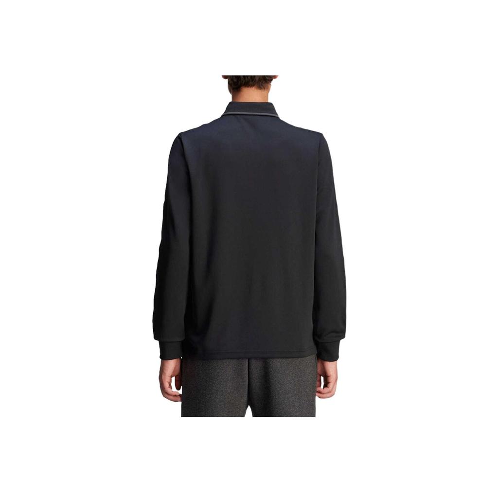 Adidas Speciální FC Polo s dlouhým rukávem Utility Black Pánské topy Šedé JE6081