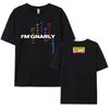 Katseye Im Gnarly Tshirt Korean Girls Band Printing Tshirt Camiseta Cotton Short Sleeve Female T Shirt Summer Casual Women Tee