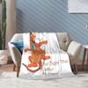 The Tiger Who Came to Tea Blankets Cartoon Book Flannel Throw Blanket Bed Sofa Portable Soft Warm Bedspreads Multi-function