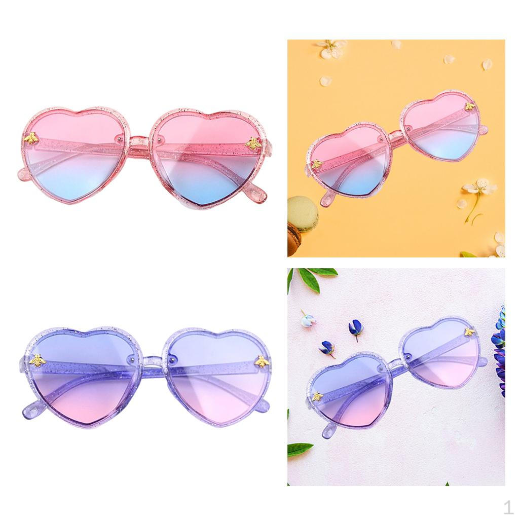 

Солнцезащитные очки в форме сердца для детей, подарок, пляжная вечеринка, UV400