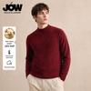 JOW Men's Heavyweight 100% Wool Crewneck Sweater