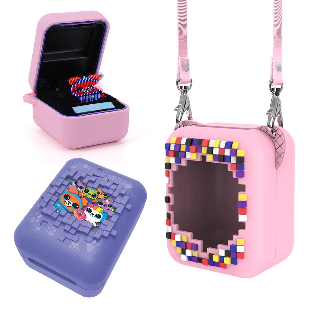 Pentru Husă Protectoare Animal de Companie Digital Bitzee Cu Șnur Lung, Husă Protectoare din Silicon Rezistentă la Praf, Geantă Accesorii