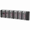 16A 6 Gang Rocker Switch Panel Circuit Breaker Overload Protector for Car Boat SUV OffRoad Vehicles