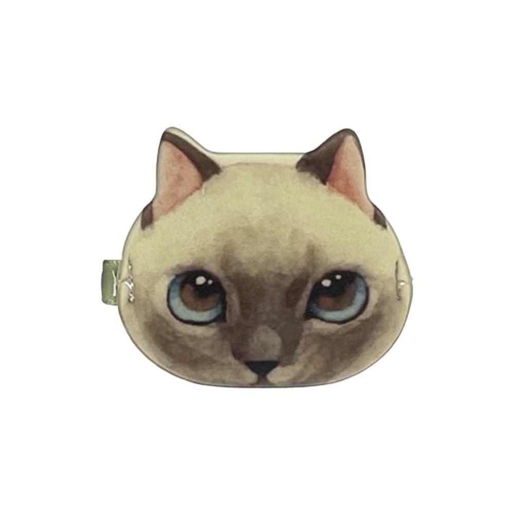 Cute Cat Makeup Puff Air Cushion Powder Puff Hydrophilic Non-latex Facial Face Body Powder Foundation Puff Sponges Wet Dry Use Makeup Tool