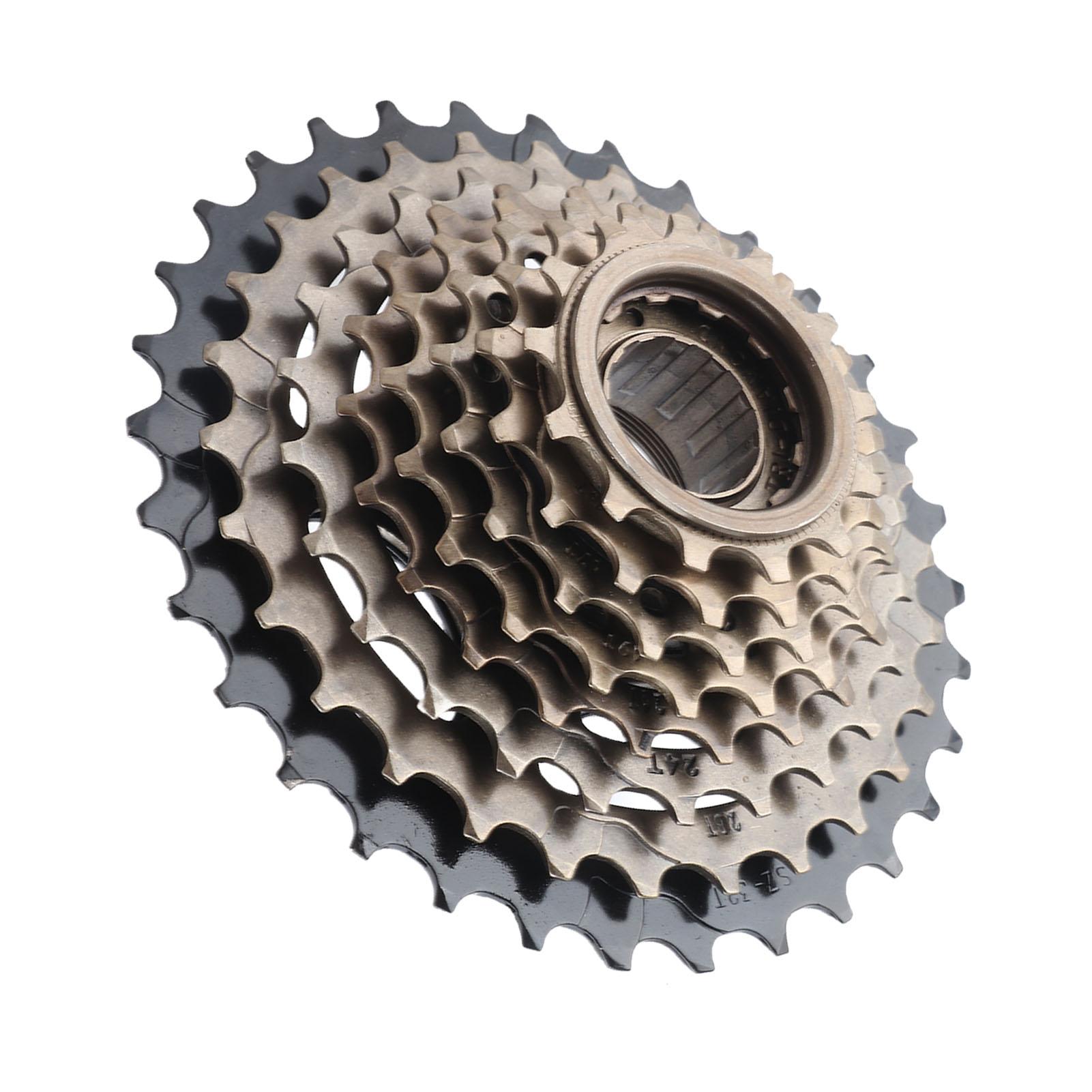 

8 Speed Threaded Freewheel 13‑32T Mountain Bike Freewheel Threaded Hub Type Replacement