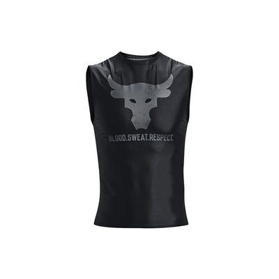 Project Rock Ärmellose Trainingsweste Herren Tops Schwarz 1361649-001