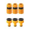 Connettore Rapido per Tubo da Giardino 3/4 e 1/2 Pollice Filettatura per Rubinetto da Giardino Adattatore per Rubinetto per Irrigazione del Giardino
