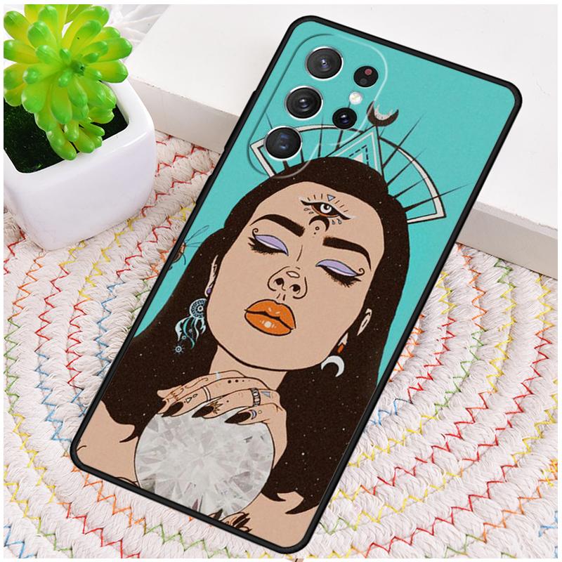 Hippie Grunge Art Silicone Phone Case For Samsung Galaxy Note 10 Pro S26 S25 S24 S23 S22 S21 Plus S25Ultra Capa Cover
