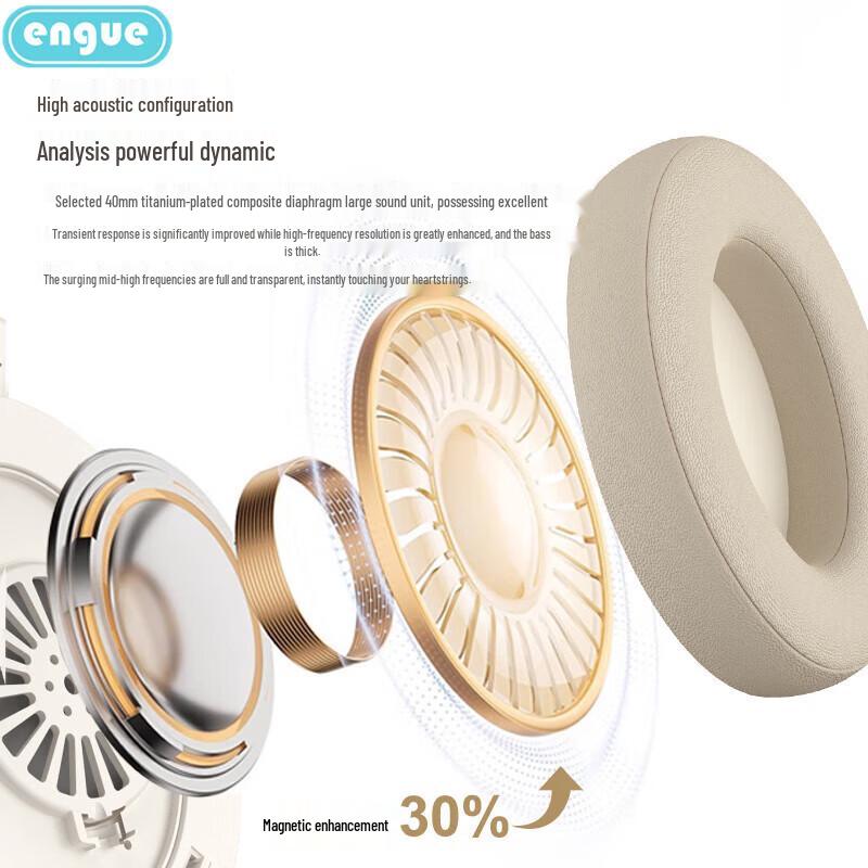 Engue EG-AP13 Active Noise Cancelling Bluetooth Headset