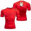 Fitness Sportswear Teenagers Tshirt Frieren Graphic Tops Tight Training Clothes Boys Compression Gym Running Basketball Clothes