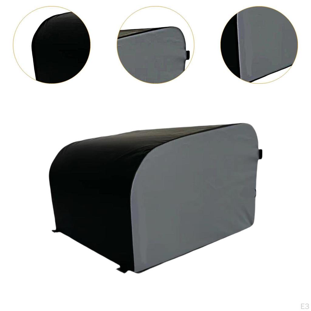 Hip Machine, Glute Bridge Exerciser with Rings, PU Leather Bench, Adult Butt Training Box,