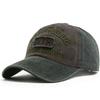 Vintage Fashion Washed Baseball Cap Patchwork Design Cotton Men Women Soft Top Dad Hat Casual Sports Visor Snapback Adjustable