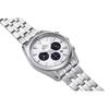 Orient Stretchto Solar Chronograph 40mm White Dial Steel Strap Men's Watch RA-TX0305S10B