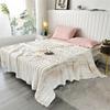 Cross-Border Ink Painting Double-Sided Flannel Blanket Shawl