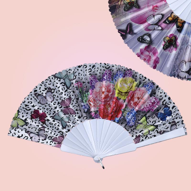 Chinese Style Multiple Styles Ornament Plastic Dance Party Show Gift Cloth Art Craft Portable 6 Colors