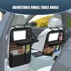 Car Back Seat Organizer with Tablet Holder, Waterproof Kick Mat Storage Bag for Kids Snack Toys for SUV Sedan Truck RV Road Trip