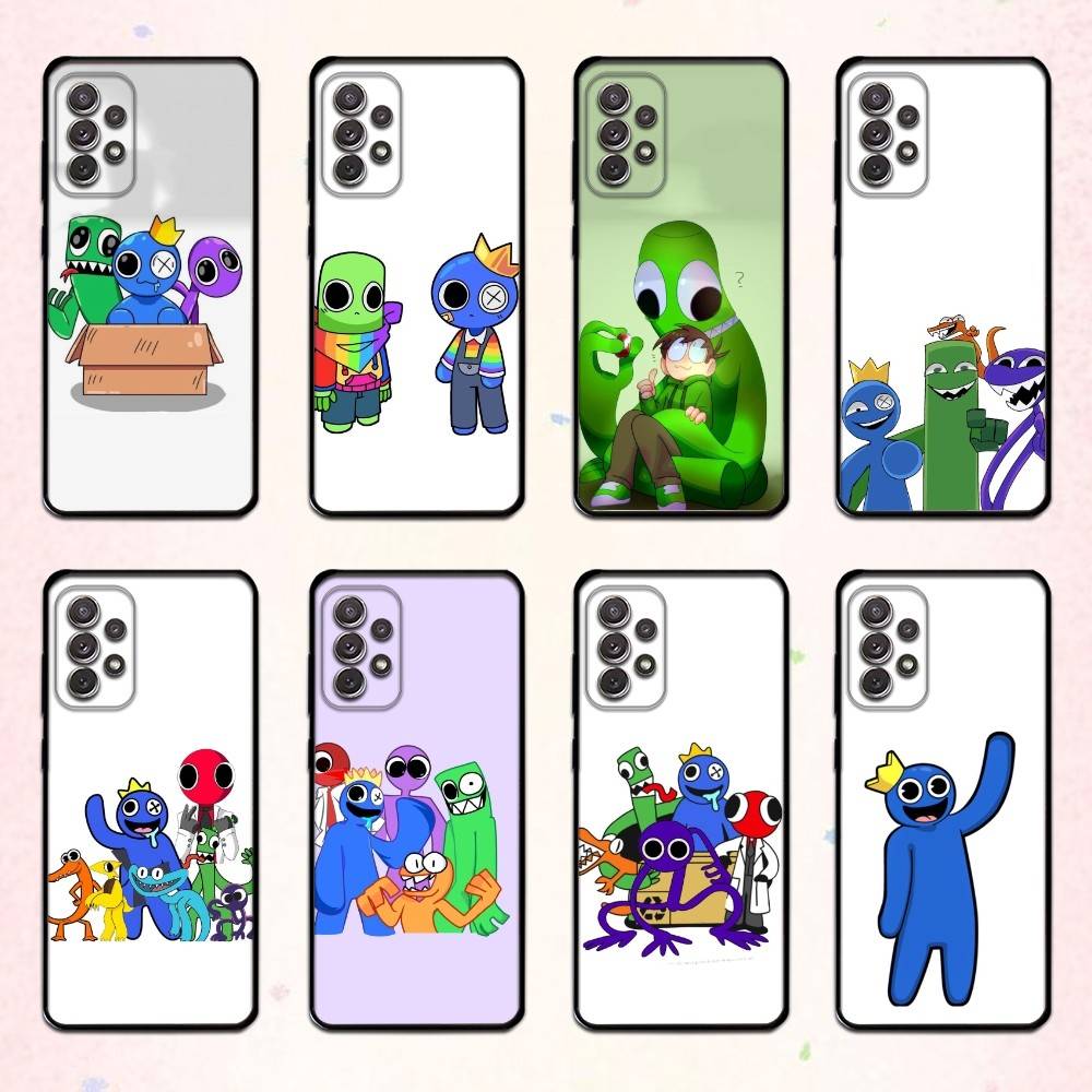 R-Rainbows G-Game F-Friends Dave Phone Case For Samsung S 25,24,23,22,30,21,10,9,Ultra,Plus,Lite,FE,4,5 G Soft Black Case
