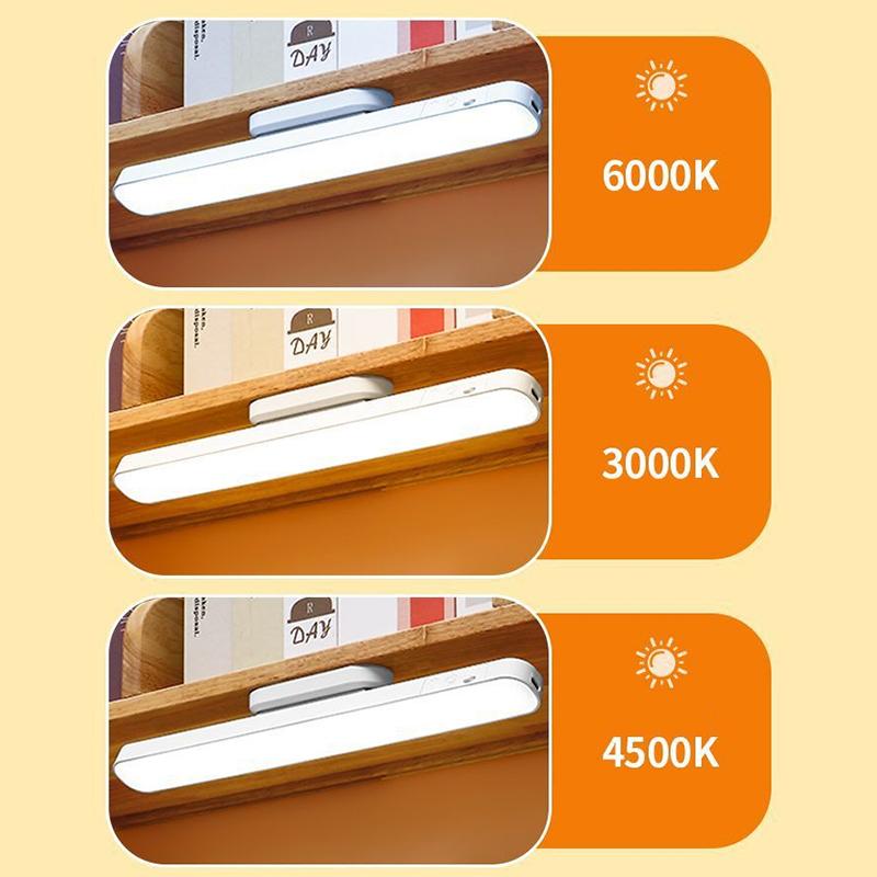 Led Light Magnetic Usb Charging And Plugging Dual-Use Stepless Dimming Cabinet Light Table Lamp Touch /Remote Control