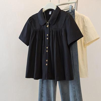 Camiseta Polo Francesa de Manga Corta Adelgazante para Mujer Tallas Grandes 2026