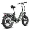 Electric Bicycle All Terrain Fafrees FF20 Polar 500W Motor 20" Fat Tire Adult Electric Bike 48V 26.8AH Shimano 7 Speed Max Load 150Kg