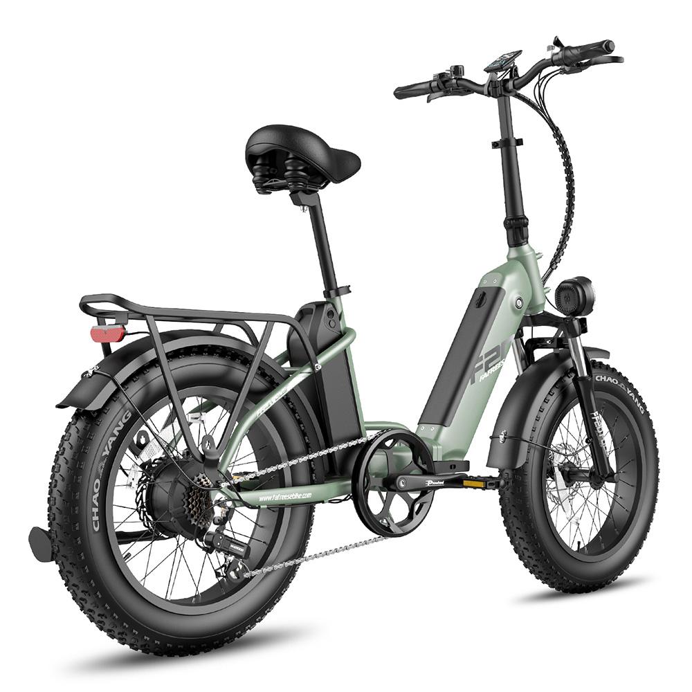 Electric Bicycle All Terrain Fafrees FF20 Polar 500W Motor 20" Fat Tire Adult Electric Bike 48V 26.8AH Shimano 7 Speed Max Load 150Kg