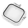 L350mm H300mm Portlight Window Tempered Glass 180 Degrees  Internal Opening Hatch Porthole for Marine Boat Yacht