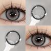 EYESHARE 1 Pair Colorful Contact Lenses 0.00~ -6.00 Myopia Prescription Brown Natural Lenses Yearly Beauty Pupils