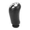 Car Styling Gear Shift Knob Accessory Replacement for CLIO III 2005‑2009 Silver Black5 Gears