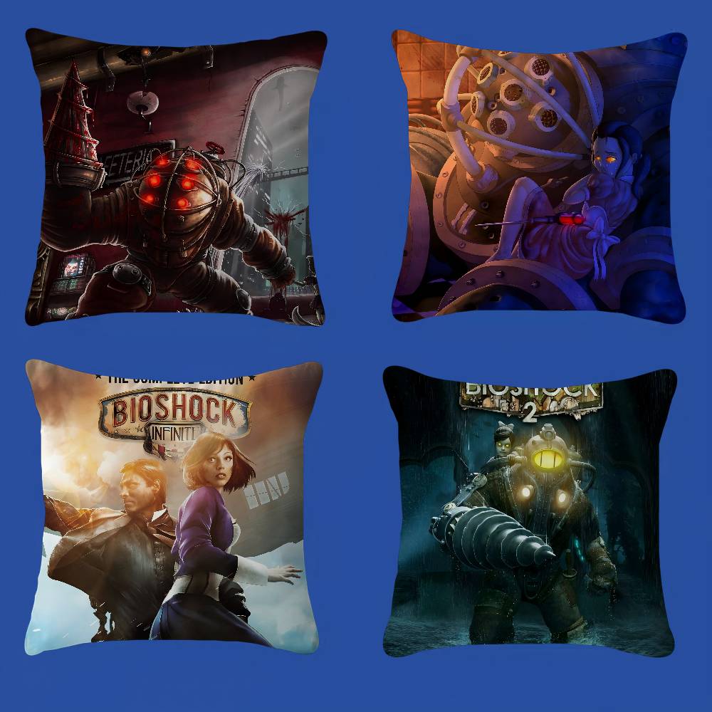B-BioShock I-Infinite Polštář Potah na polštář Povlak na polštář Obývací pokoj Pohovka Domácí dekorace Na míru