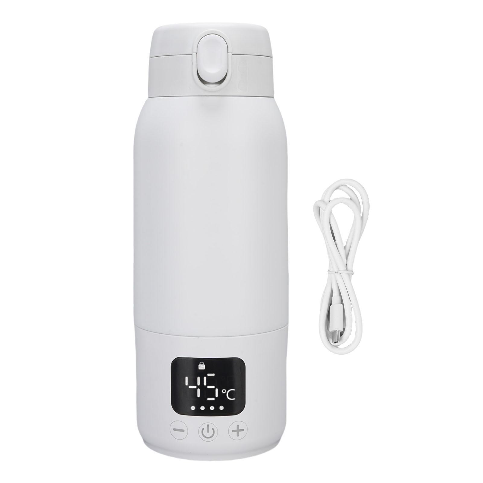 Konnwei Portable Milk Warmer Cordless 316 Stainless Steel Rechargeable Travel Electric Kettle Ipx6 Water Proof For Outdoor Car